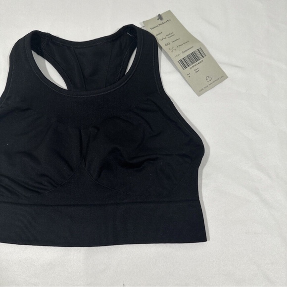 NWT $44 Sweaty Betty [ Medium ]‎ Stamina Racerback Sports Bra in Black - Picture 5 of 14